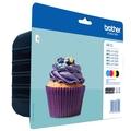 Obrázek k produktu: BROTHER  LC-123VALBP (multipack- BK+CMY)