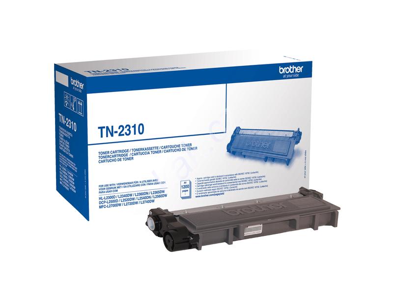 Toner BROTHER  TN-2310, černý (black), 1.200 stran