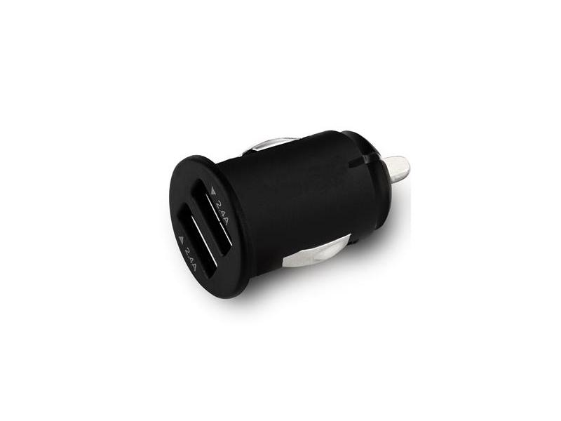 USB nabíječka do auta C-TECH UCC-01, černá (black)
