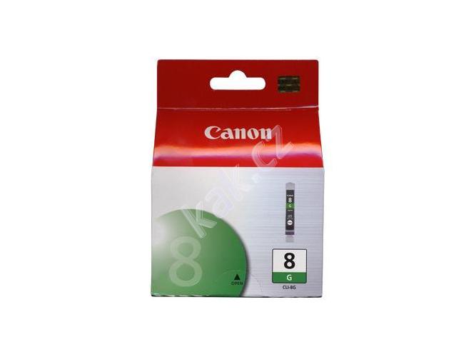 Inkoustová náplň CANON  CLI-8G, zelená (green)