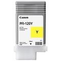 Obrázek k produktu: CANON INK PFI-120, žlutá (yellow),