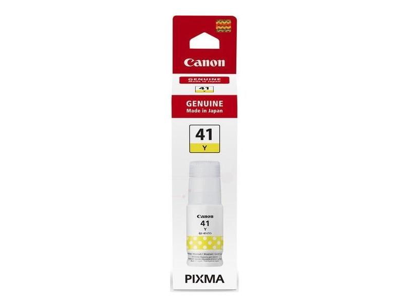 Inkoustová náplň CANON GI-41 Y, žlutá (yellow), 7.700 stran