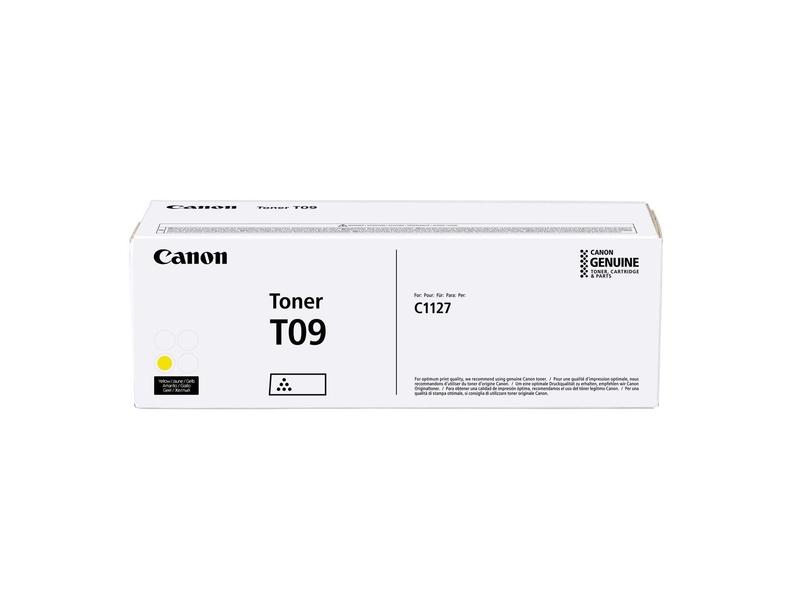 Toner CANON T09 Yellow
