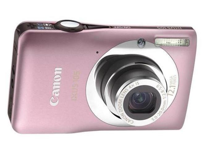 Digitální fotoaparát CANON  IXUS 105 IS, růžový (pink)