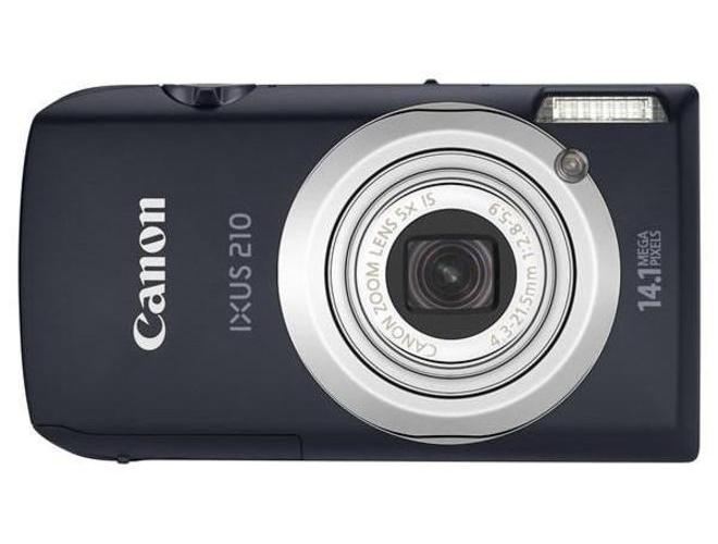 Digitální fotoaparát CANON  IXUS 210 IS, černý (black)