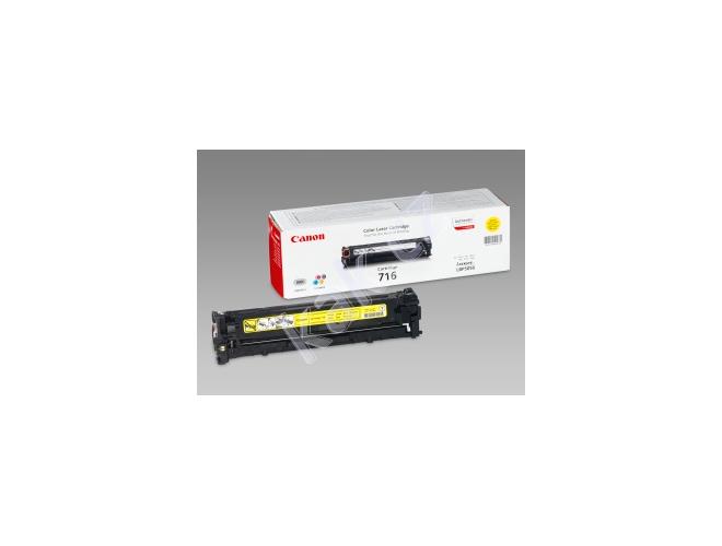 Originální toner CANON  CRG-716Y, žlutý (yellow), 1500 stran