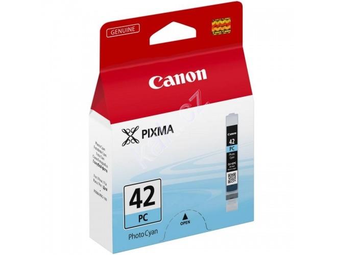 Inkoustová náplň CANON  CLI-42PC, foto azurová (photo cyan)