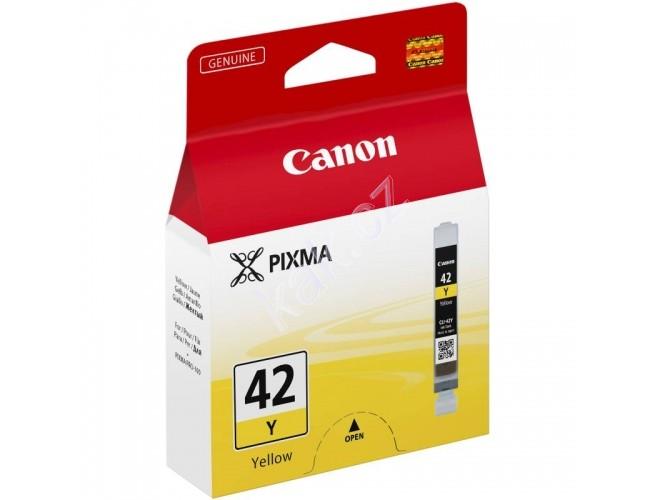 Inkoustová náplň CANON  CLI-42Y, žlutá (yellow)