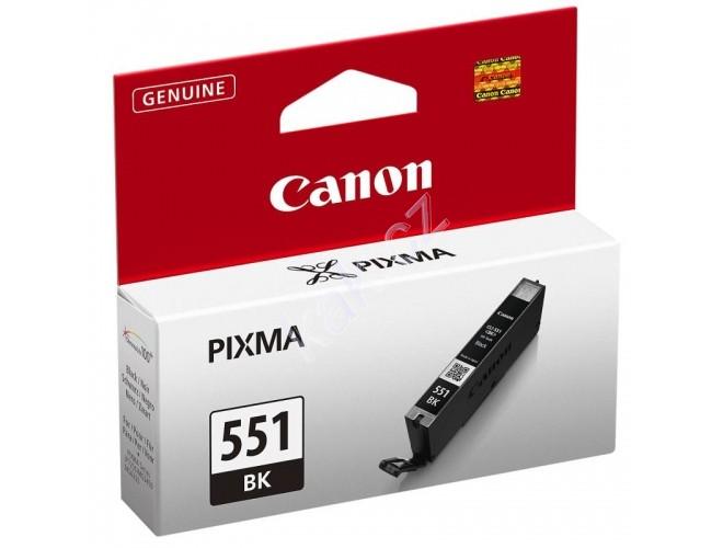 Inkoustová náplň CANON  CLI-551BK, černý (black), 7 ml