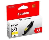 Obrázek k produktu: CANON CLI-551Y XL, žlutá (yellow), 11 ml