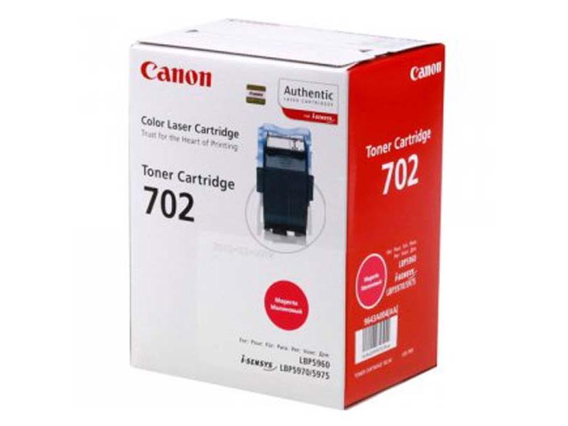 Toner CANON  CRG702m, purpurová , 10.000 stran