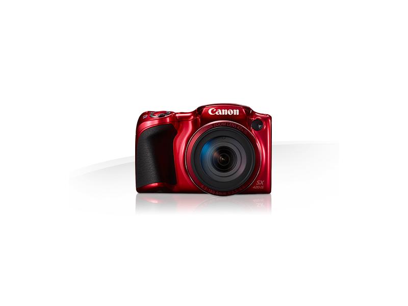 Digitální fotoaparát CANON  PowerShot SX420 IS, červený (red)