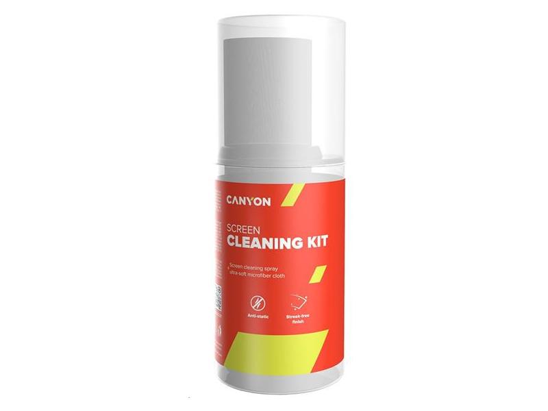 Čisticí sada spreje s hadříkem z mikrovlákna CANYON CCL31