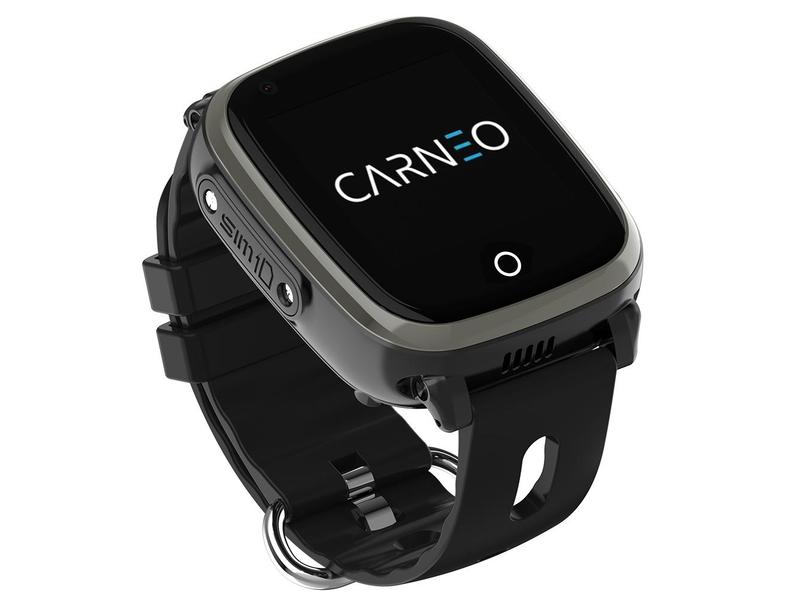 Dětské chytré hodinky CARNEO GuardKid+ 4G, černý (black)