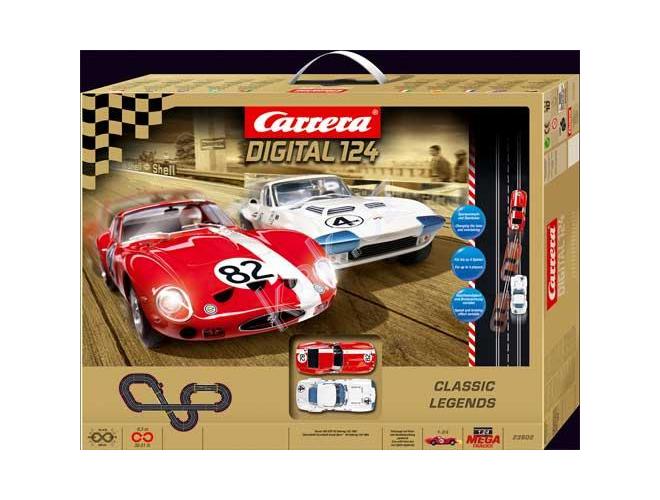 Autodráha CARRERA  Classic Legends, Digital 124