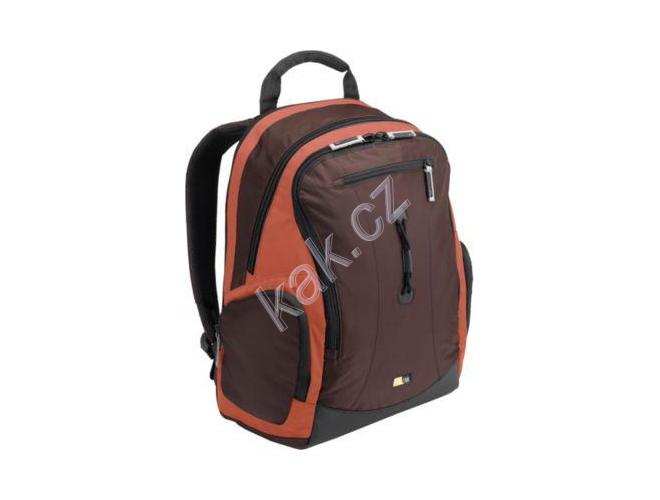 Batoh pro notebook CASE LOGIC  LNB15FA, hnědo-oranžový (brown-orange)