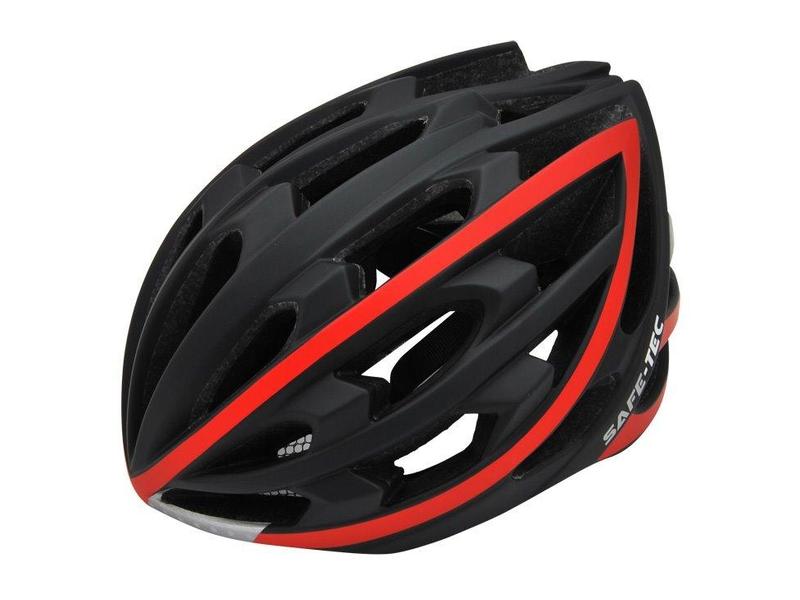 Chytrá helma CEL-TEC TYR Black-Red XL