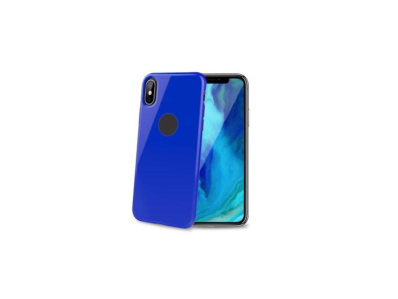 Silikonové pouzdro CELLY Gelskin pro iPhone XS Max, modré (blue)