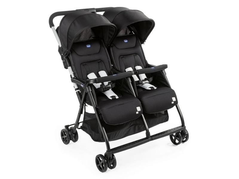  CHICCO Kočárek dvojčatový sportovní Ohlala Twin Black Night