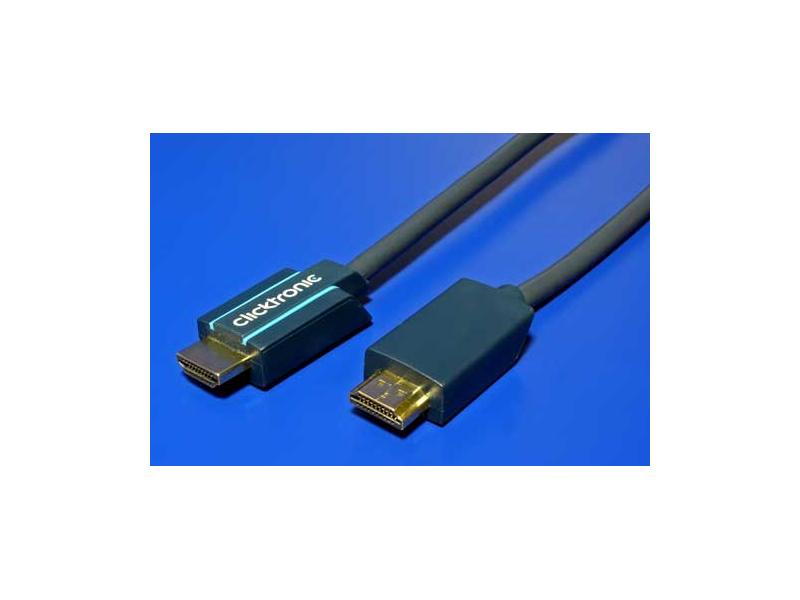Kabel CLICKTRONIC  HQ OFC High Speed HDMI 1m