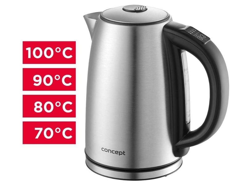 Rychlovarná konvice s regulací teploty CONCEPT RK3350