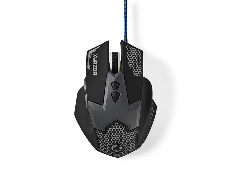 Herní myš NEDIS GMWD200BK