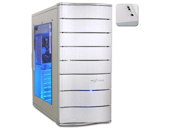Skříň COOLERMASTER  Mystique 631, stříbrná (silver)