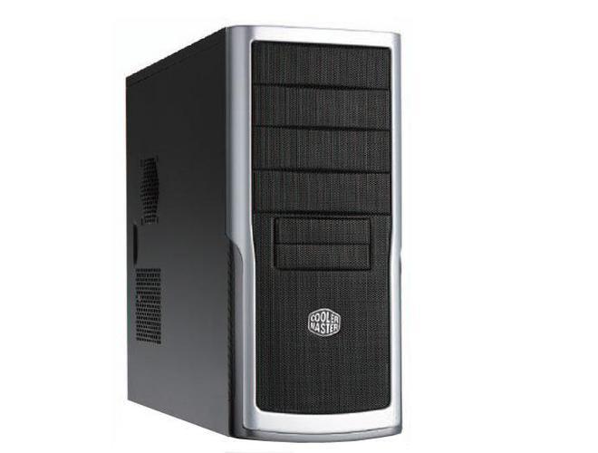 Skříň COOLERMASTER  Elite 333, černo-stříbrná (black-silver)