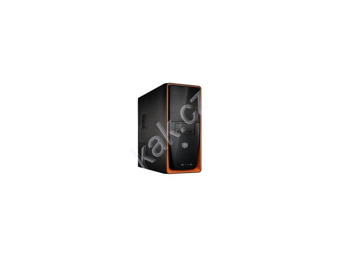 Skříň COOLERMASTER  Elite 310, černo-oranžová (black-orange)