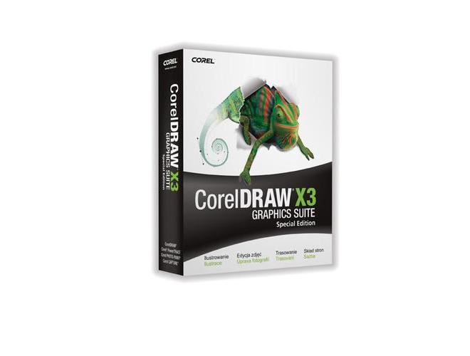 Grafický software COREL  DRAW Graphics Suite X3 CZE Special Edition
