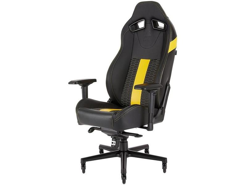 Herní židle CORSAIR T2, černo-žlutá