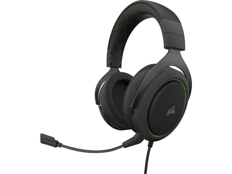 Headset CORSAIR HS50 PRO Stereo, zelený (green)