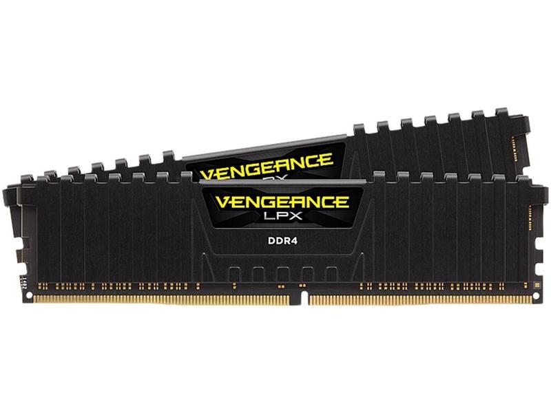 2 paměťové moduly CORSAIR 16GB (2x8GB)  DDR4 2133MHz Vengeance LPX