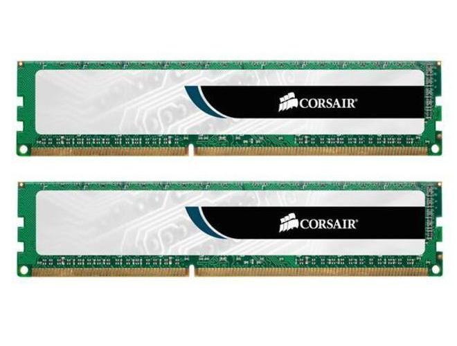 2 paměťové moduly CORSAIR 4GB (2x2GB KIT) DDR3 1333MHz PC10664 CL9