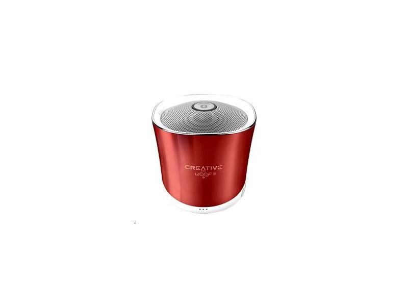 Přenosné reproduktory CREATIVE WOOF3, rouge red