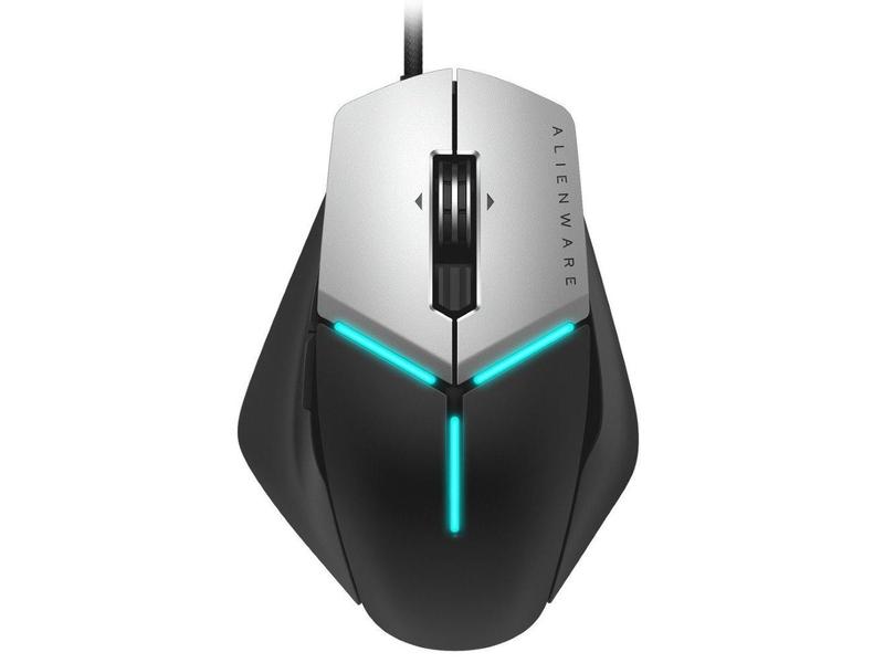 Myš DELL Alienware Advanced Gaming Mouse AW558, černo-stříbrný (black/silver)