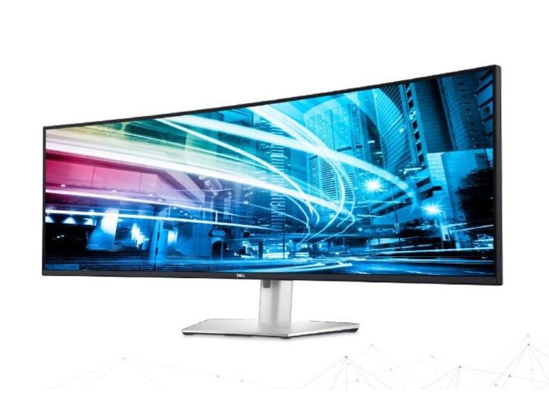 40" LCD monitor DELL UltraSharp U4924DW, stříbrný (silver)