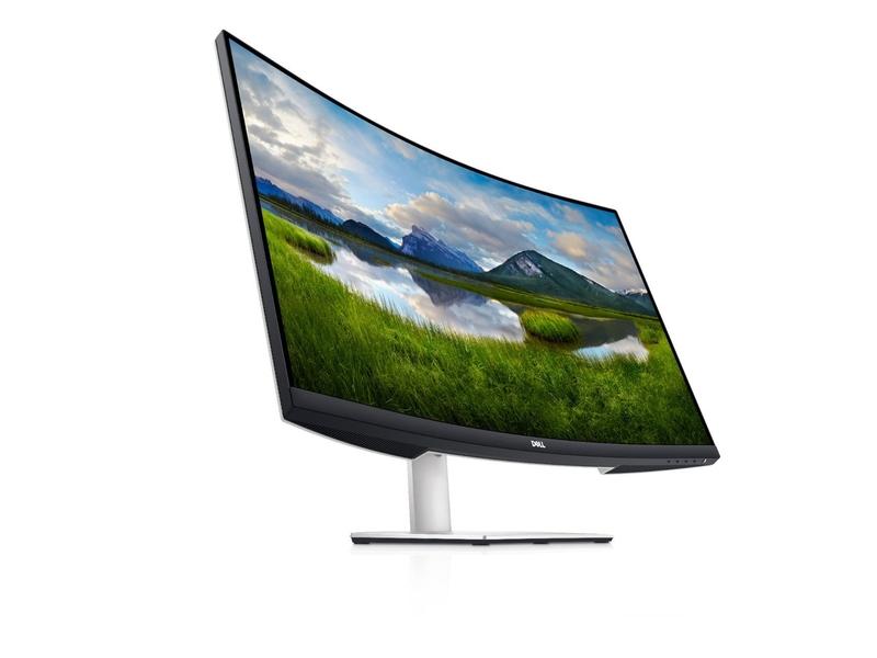 31,5" prohnutý LED monitor DELL S3221QSA, černo-stříbrný (black/silver)