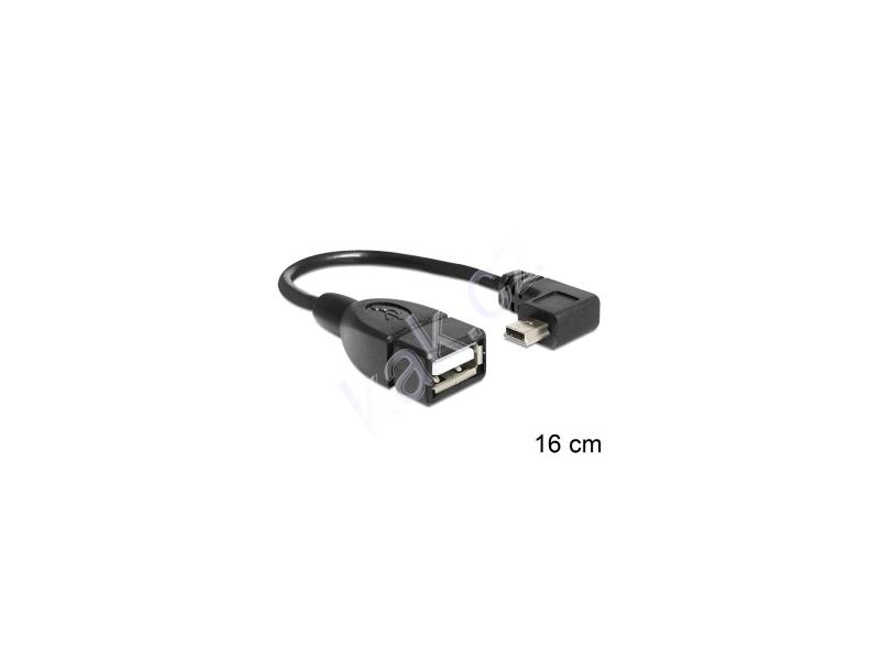  DELOCK  OTG kabel USB mini samec > USB 2.0-A samice