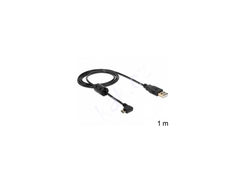 USB kabel DELOCK  Kabel USB 2.0, pravoúhlý 270°