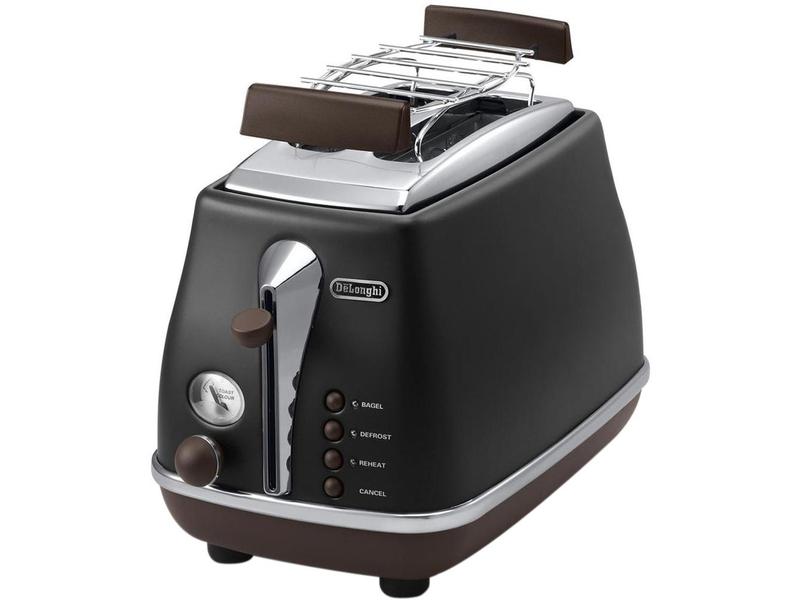 Topinkovač DELONGHI CTOV 2103 BK, černá (black)