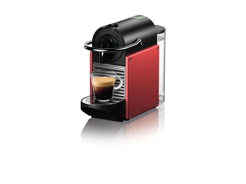 Espresso DELONGHI Nespresso EN 124 R, červená (red)