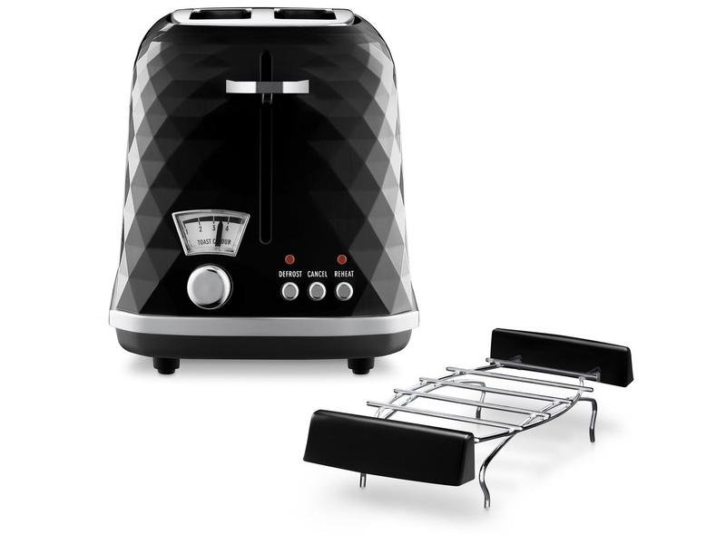 Opékač topinek DELONGHI CTJ 2103.BK, černá (black)