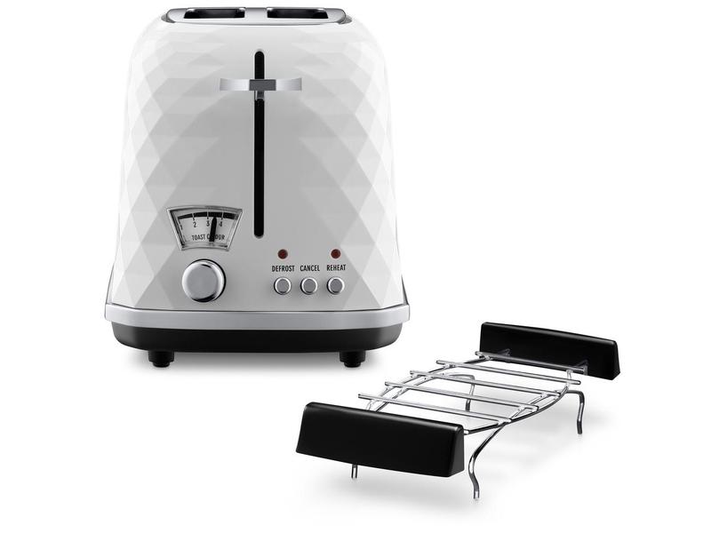 Opékač topinek DELONGHI CTJ 2103.W, bílá (white)