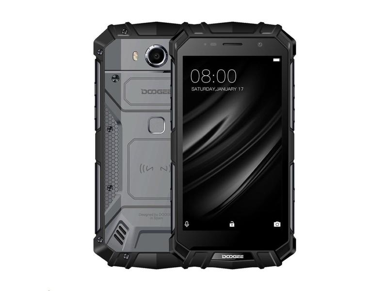 Mobilní telefon DOOGEE S60, Dual SIM, CZ LTE, IP68, 6GB/64GB, černá (black)