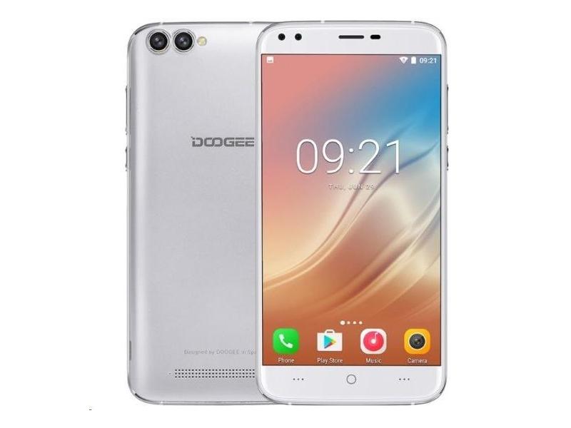 DOOGEE X30, Dual SIM, 16GB, stříbrná