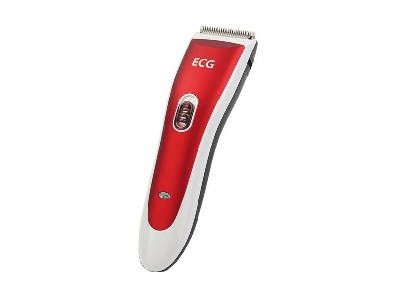 Zastřihávač vlasů ECG ZS 08, bílá/červená