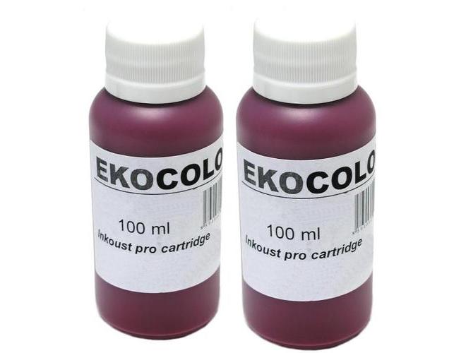 Refilltank (samostatný inkoust) EKOCOLOR  ECCA 0418-M, purpurový (magenta), 200ml
