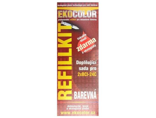 Refillkit EKOCOLOR  ECCA 222-D, barevný (color), 3x10ml