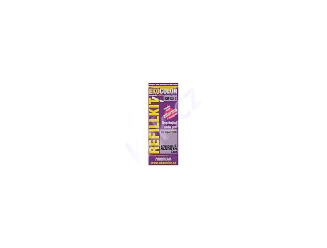 Refillkit EKOCOLOR  ECEP 331-C, azurový (cyan), 2x20ml